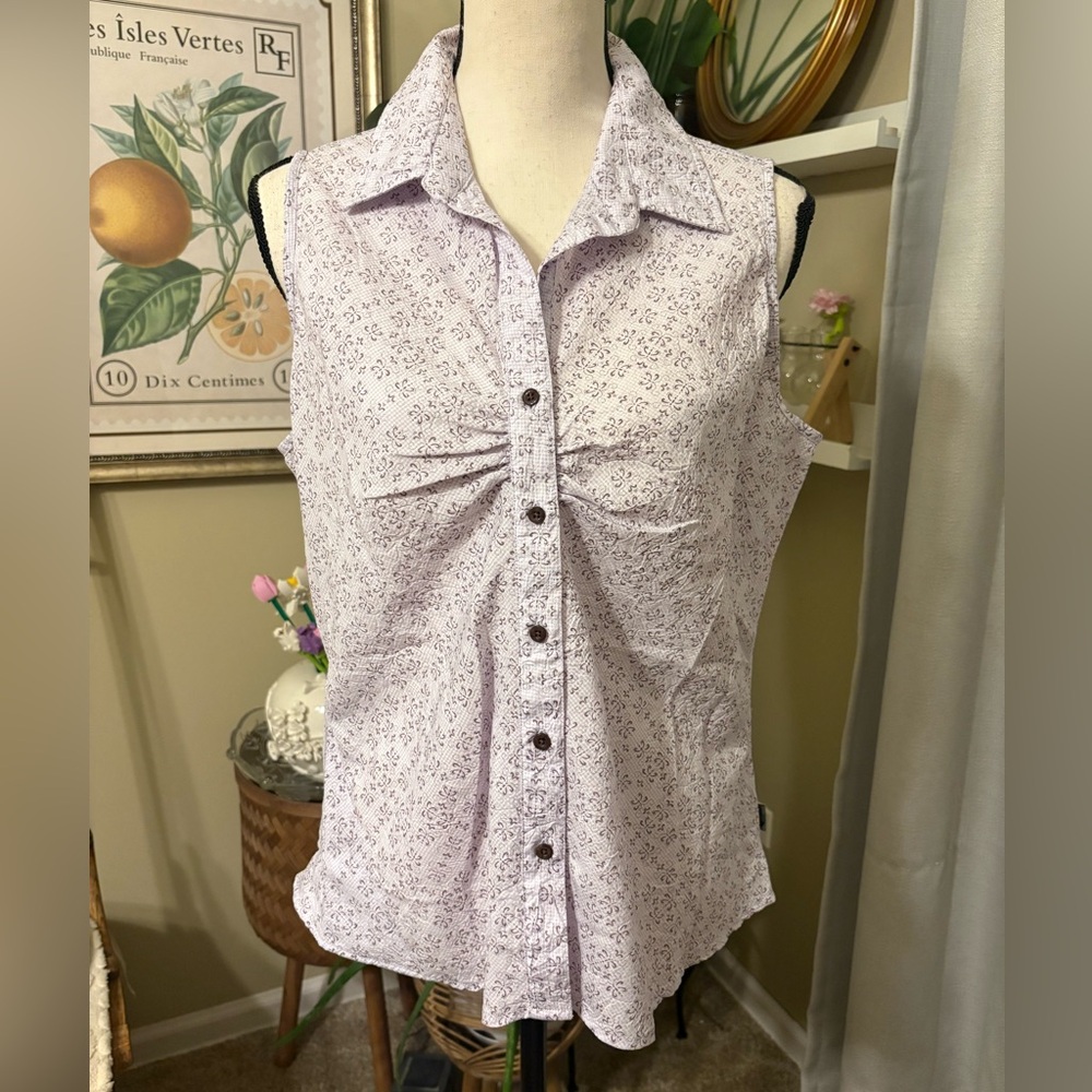 The North Face Light Purple Sleeveless Blouse - Picture 2 of 8
